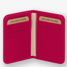 Jean Louis Fourès Baroudeuse Astrée B11 Hibiscus Card Holder