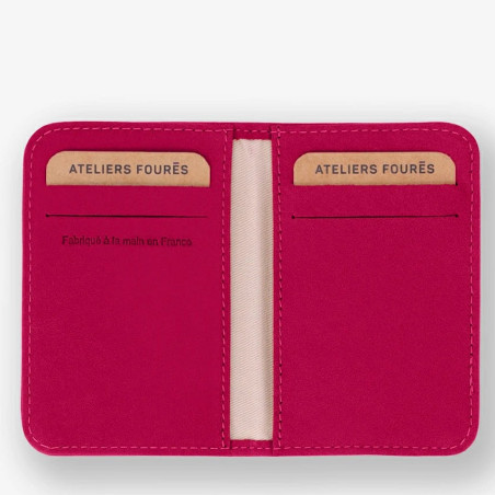 Jean Louis Fourès Baroudeuse Astrée B11 Hibiscus Card Holder