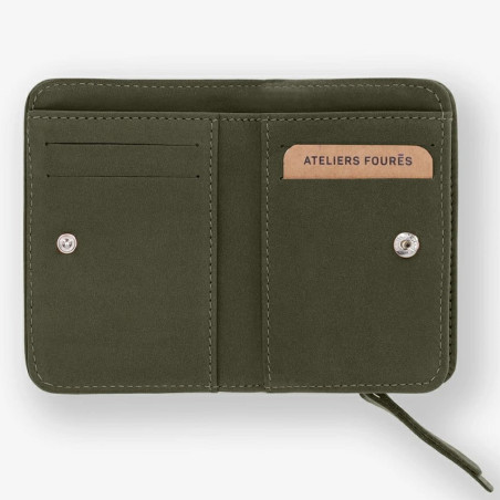 Ateliers Fourès Baroudeuse Wallet Companion Nereides B23 Khaki