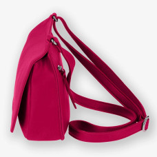 Ateliers Fourès Baroudeuse Sac Porté Travers Calypso B339 Hibiscus profil