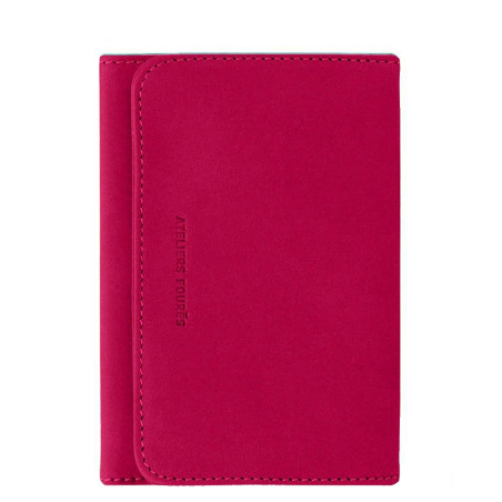 Ateliers Fourès Baroudeuse Card Holder Hespérie B46 Hibiscus