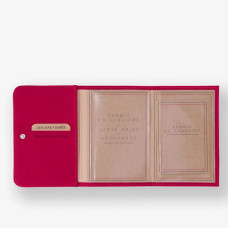 Ateliers Fourès Baroudeuse Card Holder Hespérie B46 Hibiscus