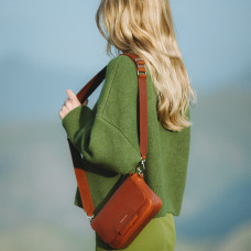 Ateliers Fourès Calista Classique Petit Sac Porté Croisé H150 Fauve