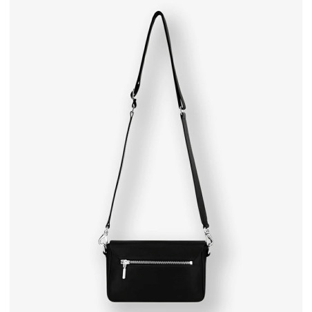 Ateliers Fourès Calista Classic Small Crossbody Bag H150 Black