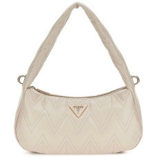Guess Eda Sac A Main et Epaule Capitonné Taupe