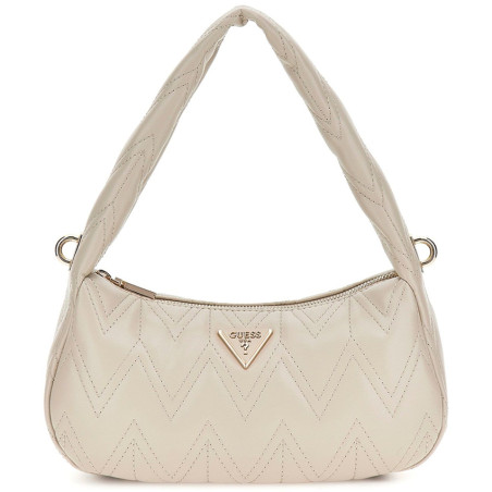 Guess Eda Clutch and Shoulder Bag Taupe
