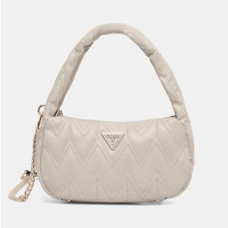 Guess Eda Clutch and Shoulder Bag Taupe