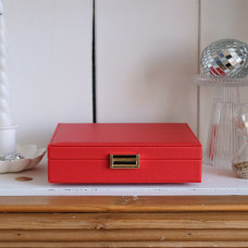 Maison Scarlett Anne Red Jewelry Box