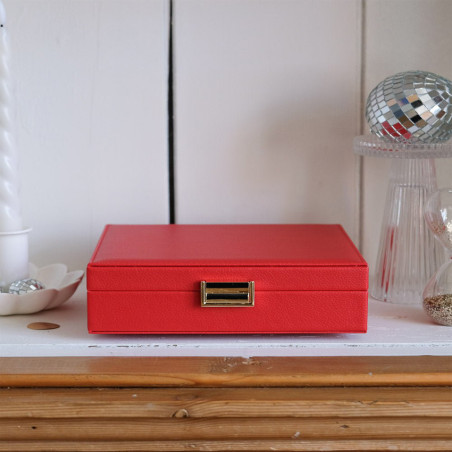 Maison Scarlett Anne Red Jewelry Box