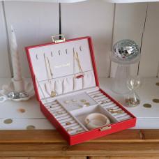Maison Scarlett Anne Red Jewelry Box