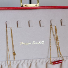 Maison Scarlett Anne Red Jewelry Box