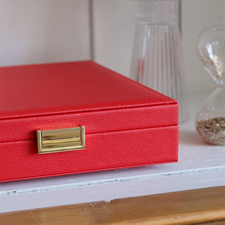 Maison Scarlett Anne Red Jewelry Box