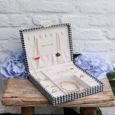 Maison Scarlett Anne Black Birdcage Jewelry Box