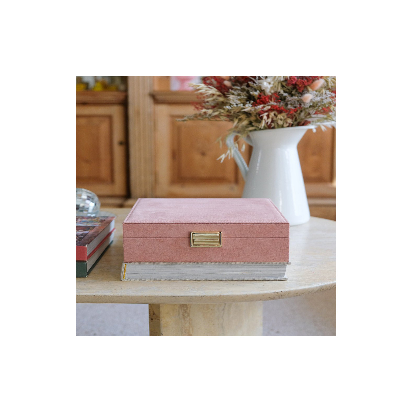 Maison Scarlett Anne Velvet Jewelry Box