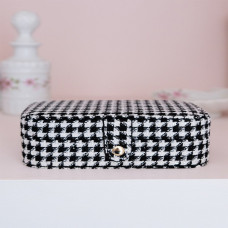 Scarlett Brigitte Maison Travel Jewelry Box Polka Dot Black