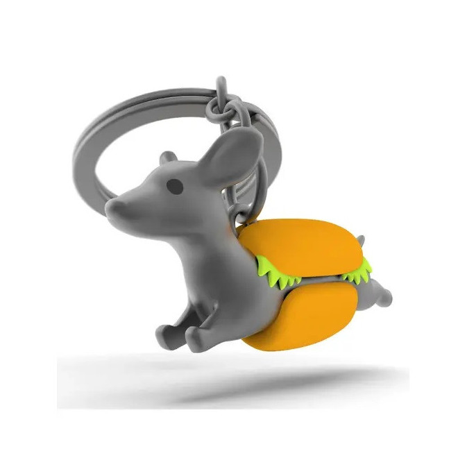 Metalmorphose Keychain Teckel Hot Dog