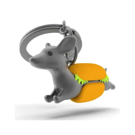 Metalmorphose Keychain Teckel Hot Dog
