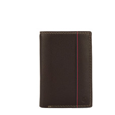 Serge Blanco Vancouver 3-Pocket Wallet VAN21019 Chocolate