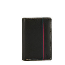 Serge Blanco Vancouver 3-Pocket Wallet VAN21019 Black