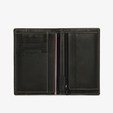 Serge Blanco Vancouver 3-Pocket Wallet VAN21019 Black