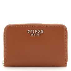 Guess Laurel Medium Zip Cognac Wallet