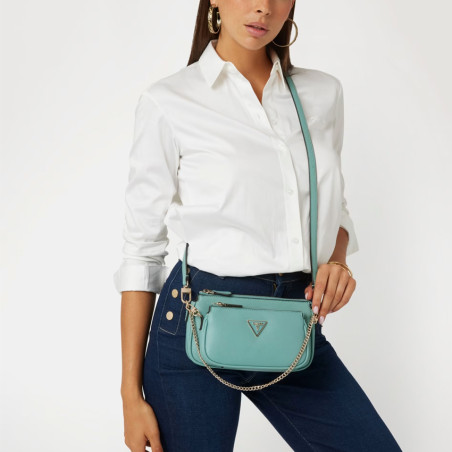 Guess Noelle Sac Trotteur Teal porté