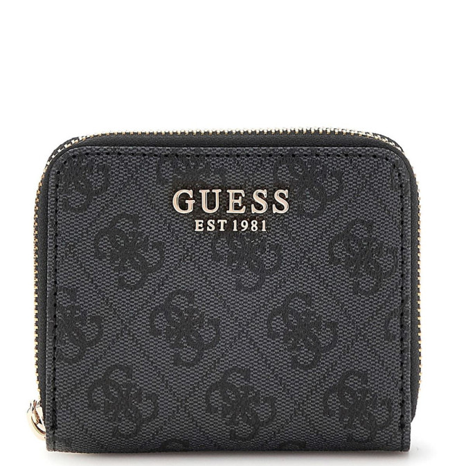 Guess Laurel Mini Wallet Coal Logo