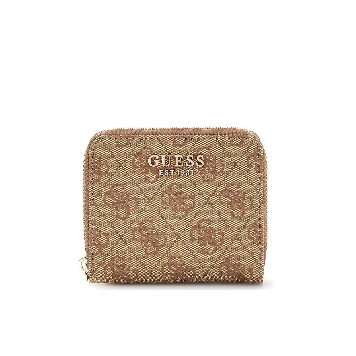 Guess Laurel Mini Wallet Latte Logo