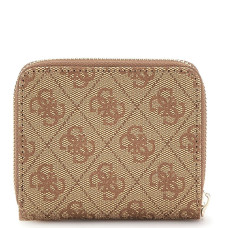 Guess Laurel Mini Wallet Latte Logo