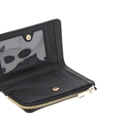 Guess Laurel Porte Cartes Black ouvert