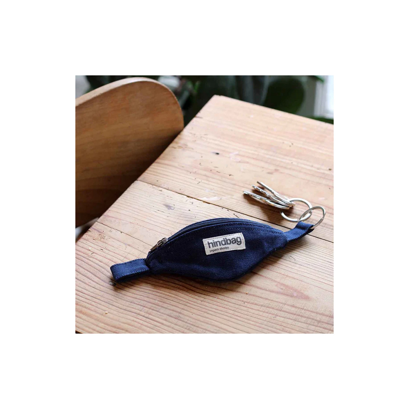 Hindbag Keychain Banana Bag Côme Navy