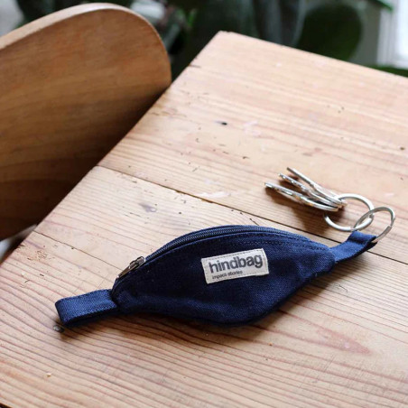 Hindbag Keychain Banana Bag Côme Navy