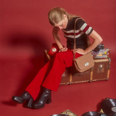 Hindbag Trotter Bag Margault Quilted Cinnamon