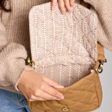 Hindbag Trotter Bag Margault Quilted Cinnamon