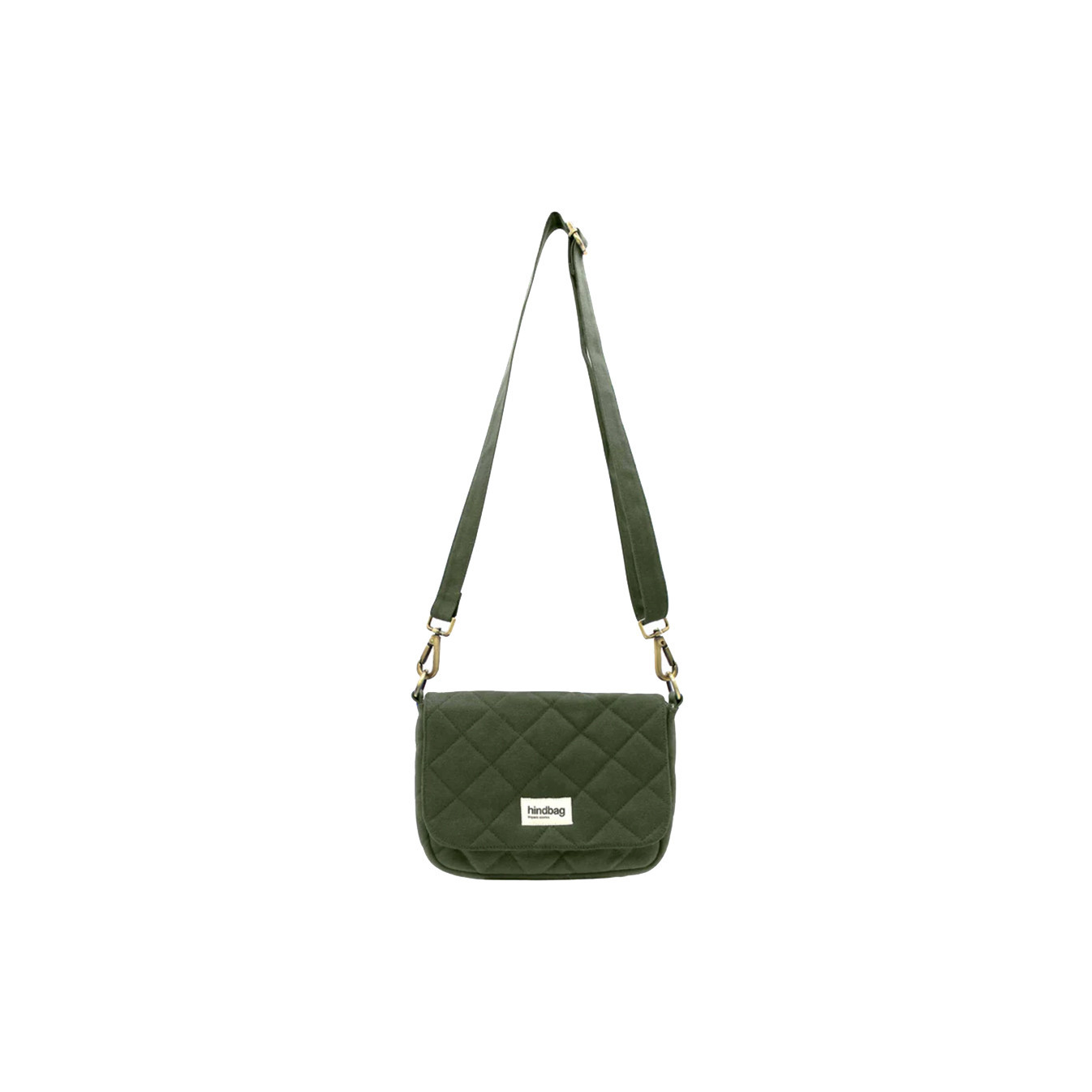 Hindbag Trotter Bag Margault Quilted Olive