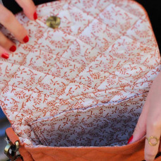 Hindbag Trotter Bag Margault Quilted Sienna