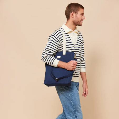 Hindbag Tote Bag and Paul Navy Shopping Bag