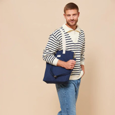Hindbag Tote Bag and Paul Navy Shopping Bag