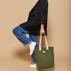 Hindbag Tote Bag and Paul Olive Shopping Bag
