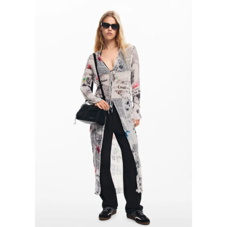 Desigual Shoulder Bag Pocket Black