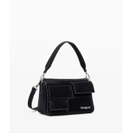Desigual Shoulder Bag Pocket Black