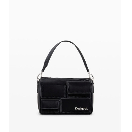 Desigual Shoulder Bag Pocket Black