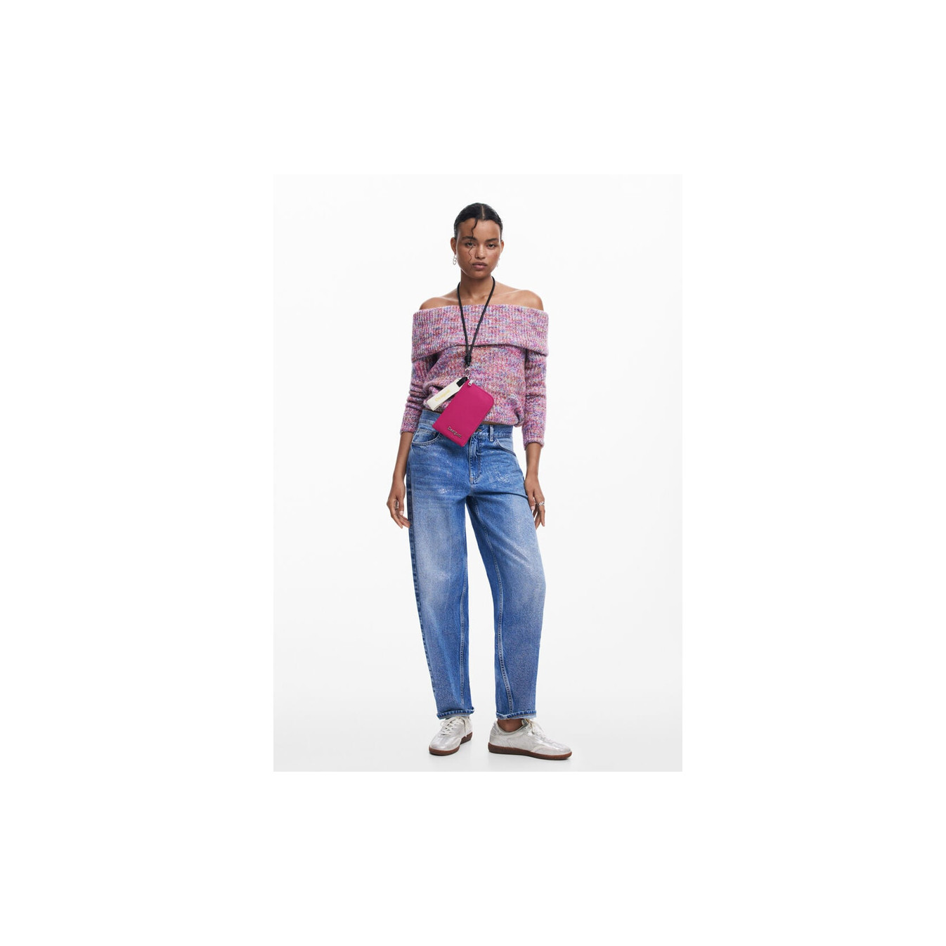 Desigual Priori Fuchsia Wallet