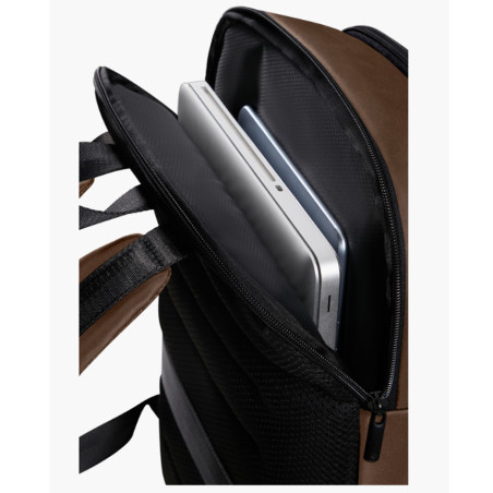 Samsonite Relyon Sac à Dos PC 15.6″ Brown ouvert