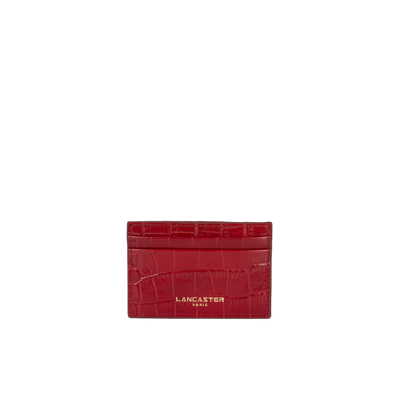 Lancaster Exo Card Holder 124-13 Carmine