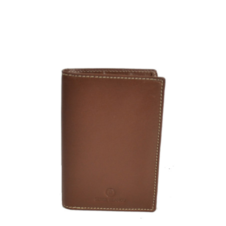 Serge Blanco Marfa 3-Compartment Wallet MAR21019 Cognac
