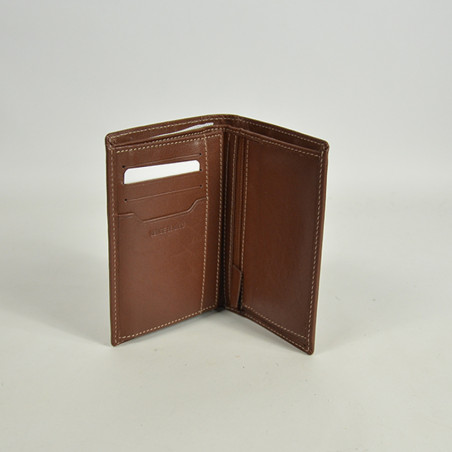 Serge Blanco Marfa 3-Compartment Wallet MAR21019 Cognac