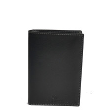 Serge Blanco Marfa 3-Compartment Wallet MAR21021 Black