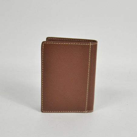 Serge Blanco Marfa 2-Flap Wallet MAR21052 Cognac