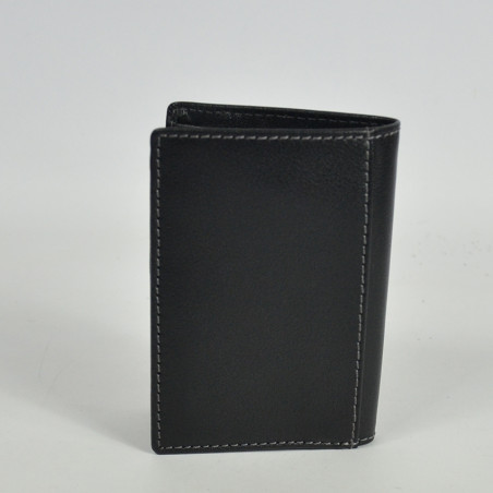 Serge Blanco Marfa 2-Flap Wallet MAR21052 Black